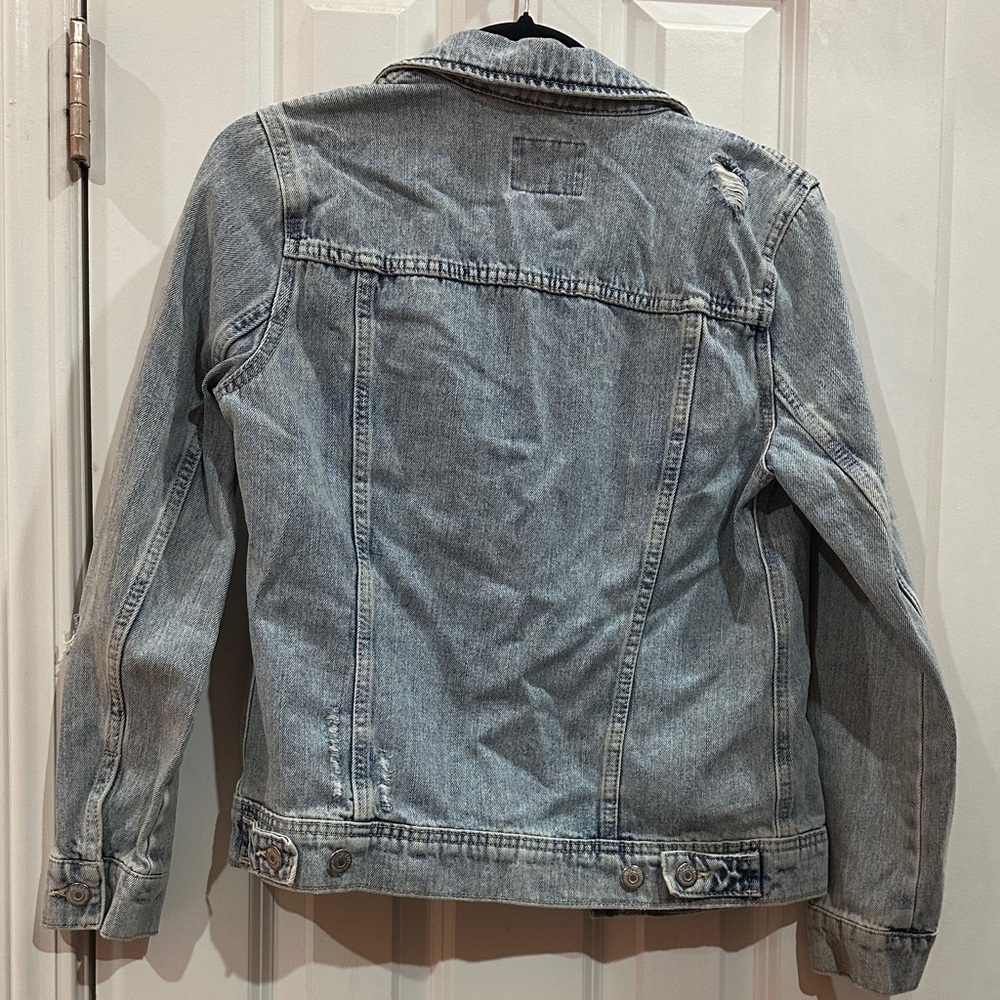 NWOT Old Navy Light Blue Denim Jacket size S - Picture 8 of 9